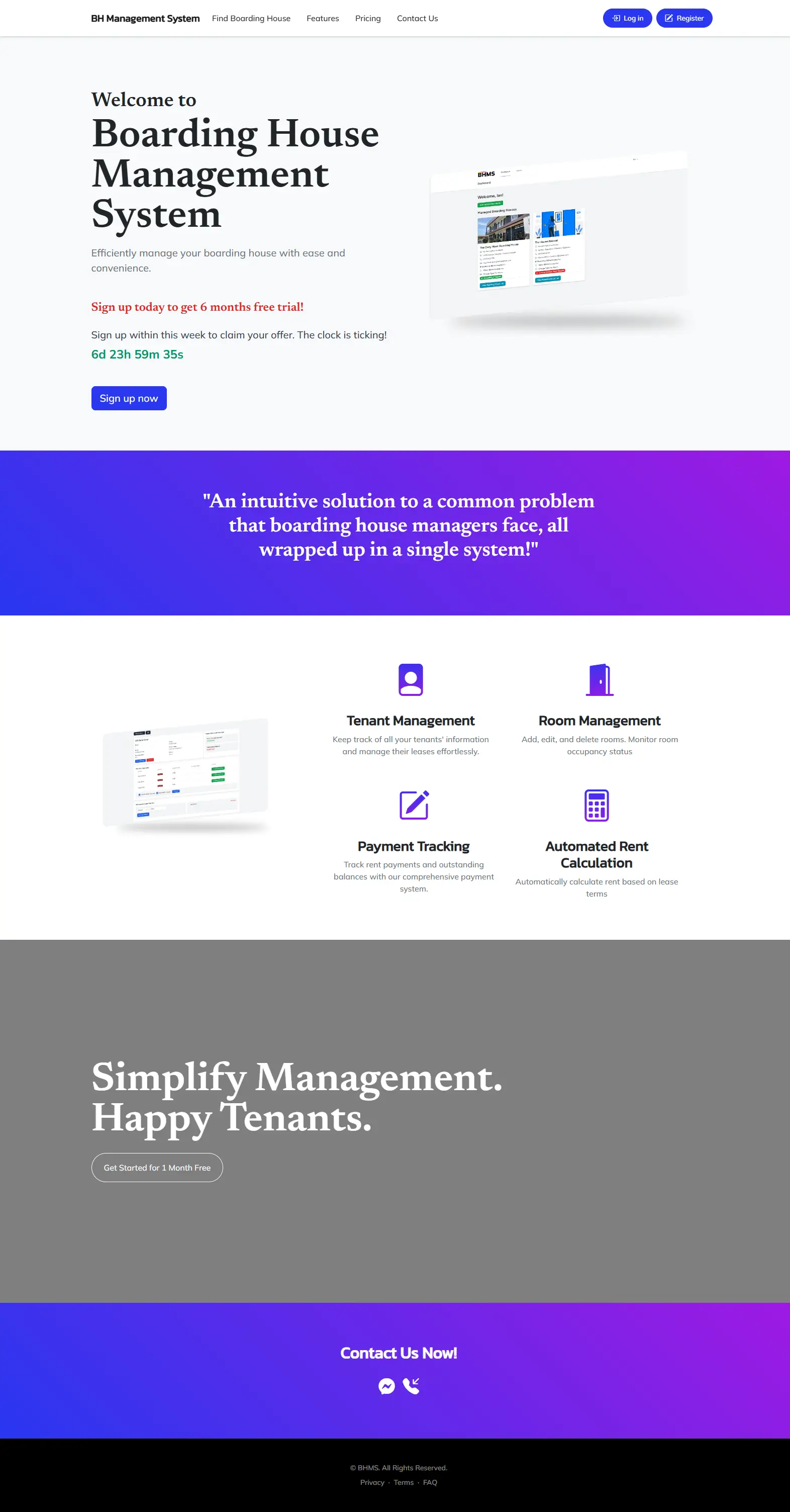 Boarding House Management System — Simplifying Tenant and Rent Management